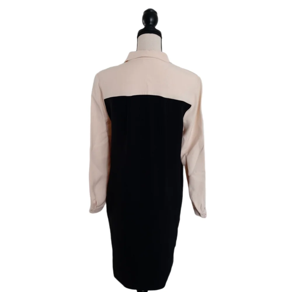 Jenni Kayne Button Up Color Block Shirt Dress - Picture 3 of 11